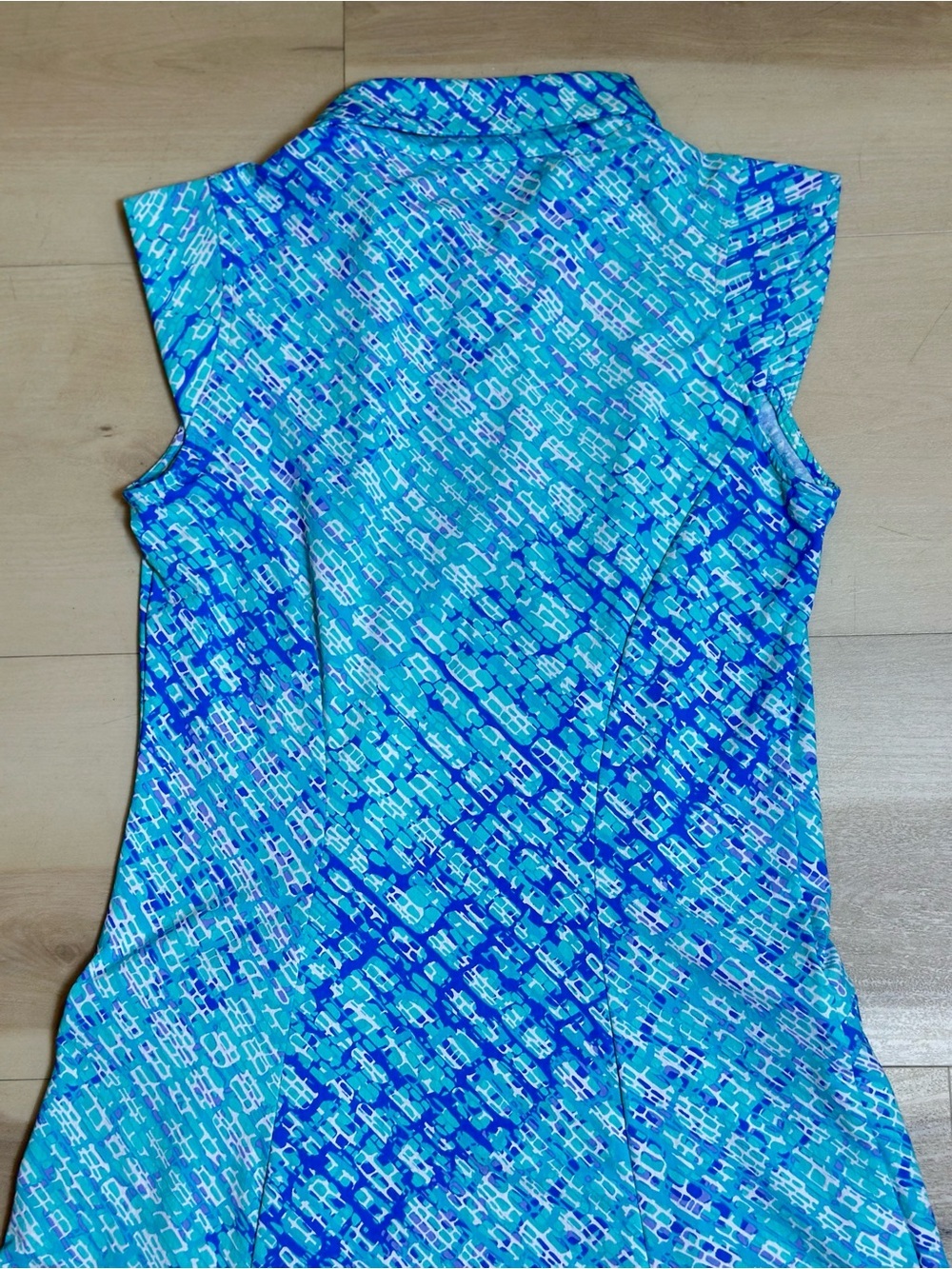 IBKUL Liz Sleeveless Golf Polo Dress Sz XS Resort Wear UPF 50+ Sun protection - Picture 7 of 10